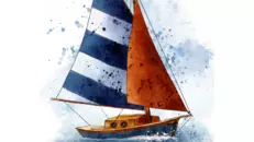 Blue Nautical Watercolor Quote Portrait Canvas Print(4).png